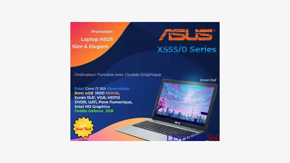 Laptop Asus X555 #En Promotion