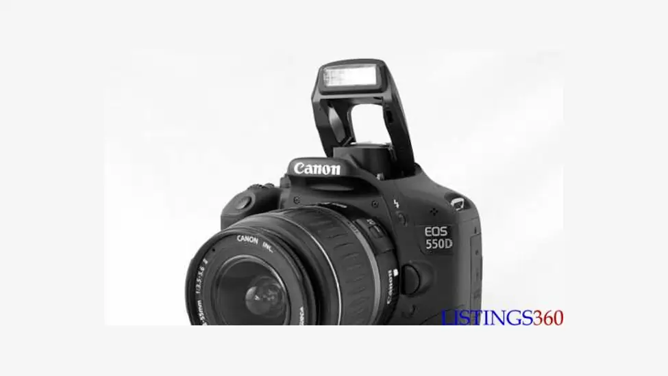 1,355,000 Ar Appareil Photo Reflex Canon Eos 550D + Obj.18-55Mm